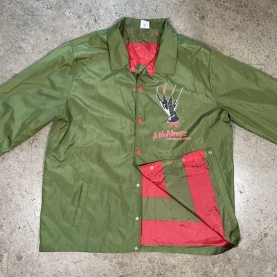 A Nightmare on Elm Street Coach Jacket Mens XL Freddy Krueger New Line Cinema