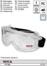 Yato Schutzbrille Brille Goggles Farblos Typ Sg-60 YT-7382