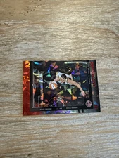 2025 Panini Caitlin Clark Chronicled In Driving Range Red Cracked Ice Foil #32