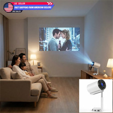 Auto Focus  Keystone Portable Outdoor 4K Supported Projector,Thanksgiving Gift