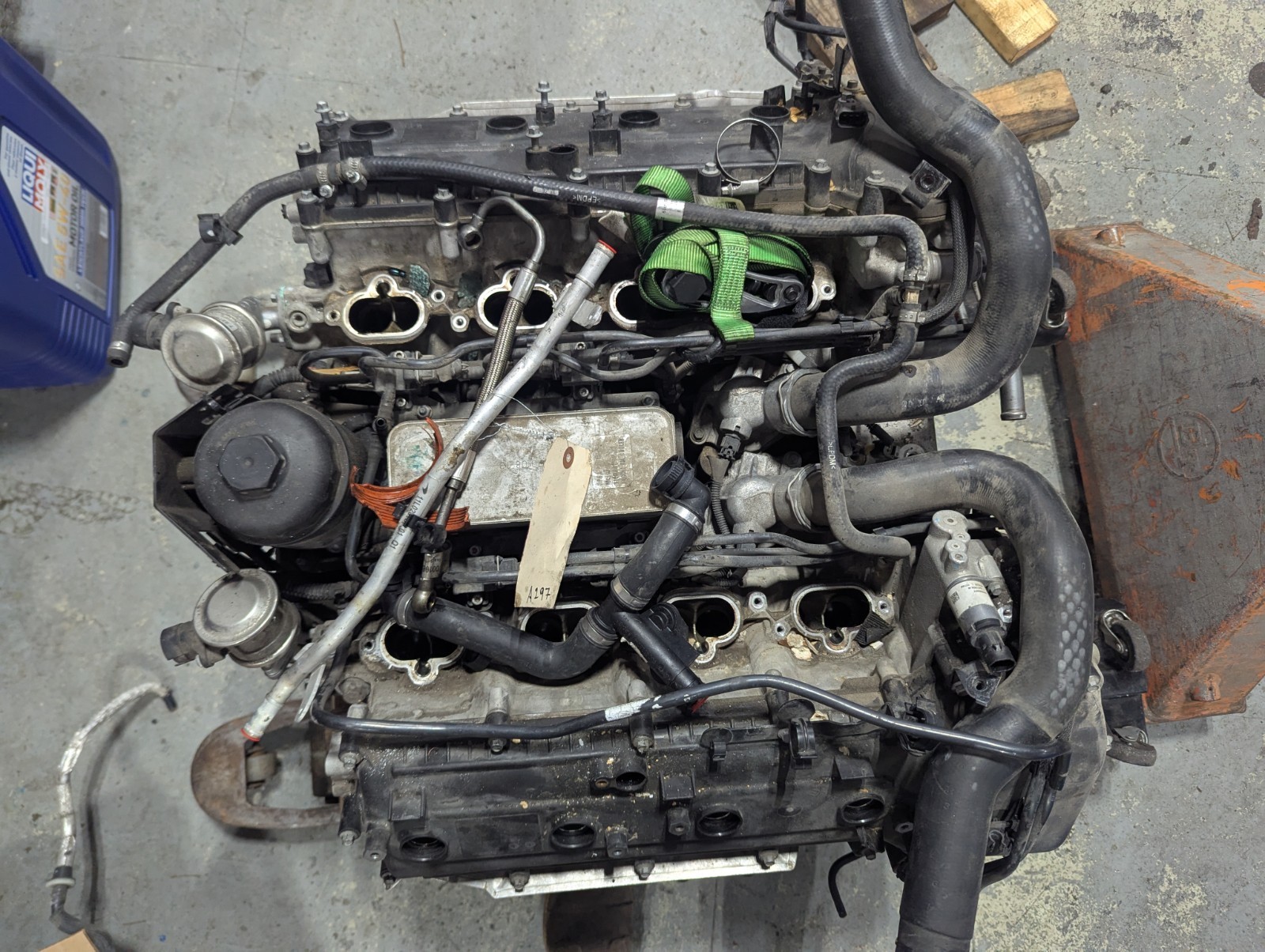 2014 MCLAREN MP4-12C 3.8L M838T ENGINE MOTOR ASSEMBLY 60K MILES OEM