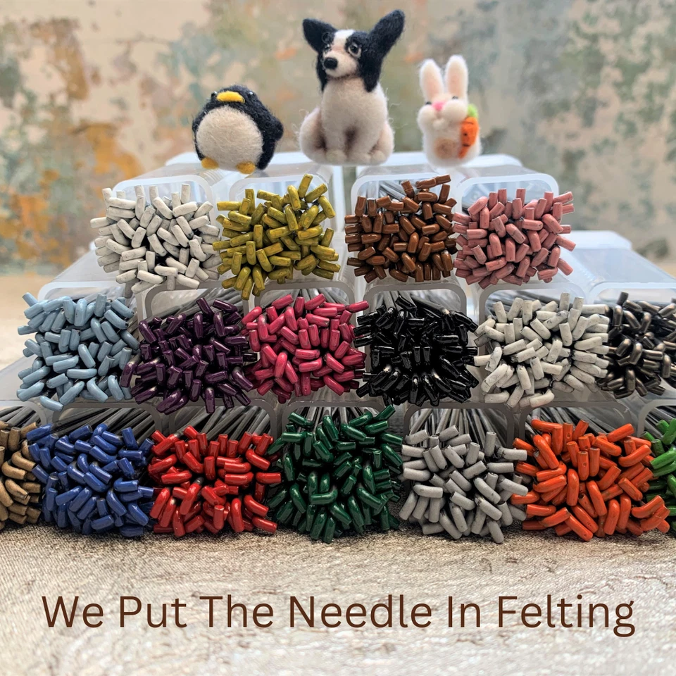Heidifeathers® Felting Needles Sets 1 - 100,Triangular, Star, Twisted, Reverse.. - Image 3 of 4