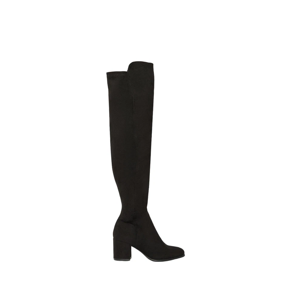 Dorothy Perkins - Damen Kniehohe Stiefel "Kelly", Suedette (DP5591) - Bild 2 von 3