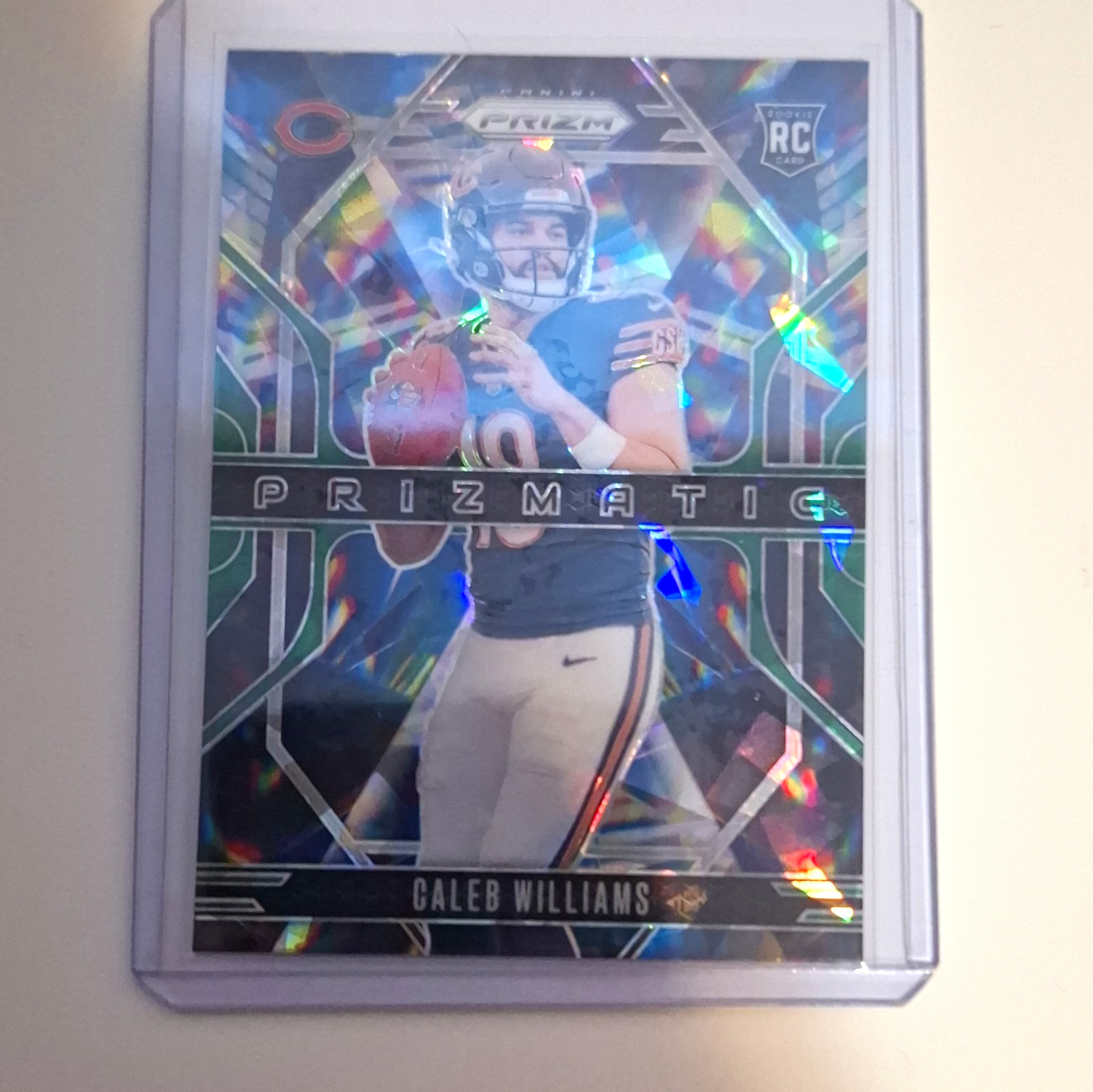 Caleb Williams Panini Prizm Prizmatic #1 Base