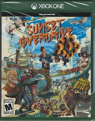 Sunset Overdrive Xbox One (Brand New Factory Sealed US Version) Xbox One,xbox_on