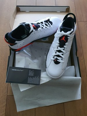 Nike Golf Jordan Retro 6 G - WHITE BLACK INFRARED 23