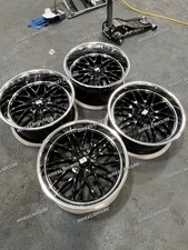 20x8.5 20x10 Us Mags Santa Cruz U138 Black Wheels 5x120 Rims Chevelle Camaro Ss