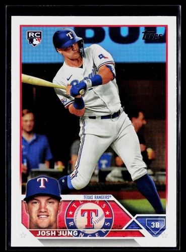 2023 Topps Josh Jung #529 Texas Rangers Rookie