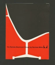 1961 Charles Eames HERMAN MILLER ALUMINUM GROUP Vintage Modern Furniture Brochur