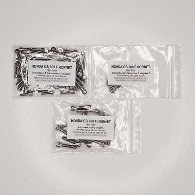 Kit Bulloni Honda 400EX Kit Bulloni SPECBOLT Per Honda Quad 400EX E 250ex 250x Fourtrax Atv Set N 446139 - Foto 6