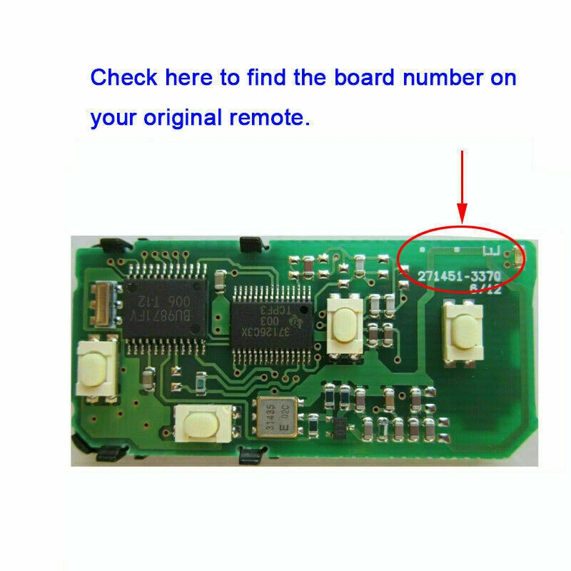 for Toyota Avalon Camry 2007-2011 Smart Key Keyless Remote Fob 89904-06130 - Image 2 of 2
