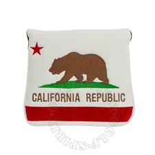 California High-MOI Mallet Putter Headcover, Right Hand, 19th Hole Custom Shop