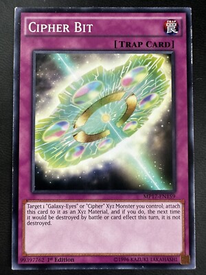 Carta Double Cipher - MP17-EN158 - Común, 1ª Edición, Del Mega Pack 2017 - Para Coleccionistas Y Jugadores De Yu-Gi-Oh!