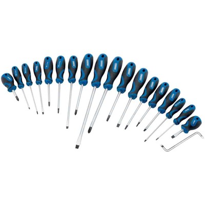 Schraubendrehersatz 19-tlg. Blau 09548