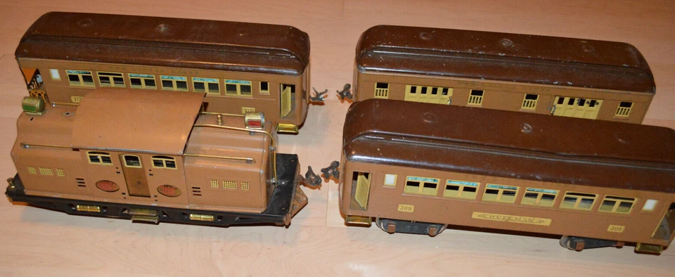 Juego de preguerra LIONEL 342E CALIBRE STD - marrón Foto 2 de 4