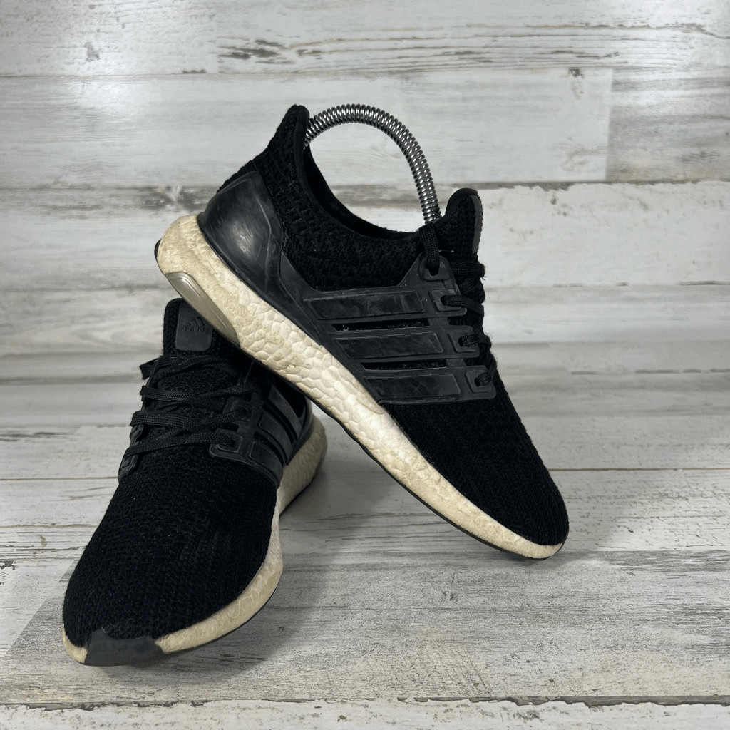 Adidas Womens UltraBoost 3.0 Black Lace Up Sneaker Shoes 2016 Size 6 thumbnail 6