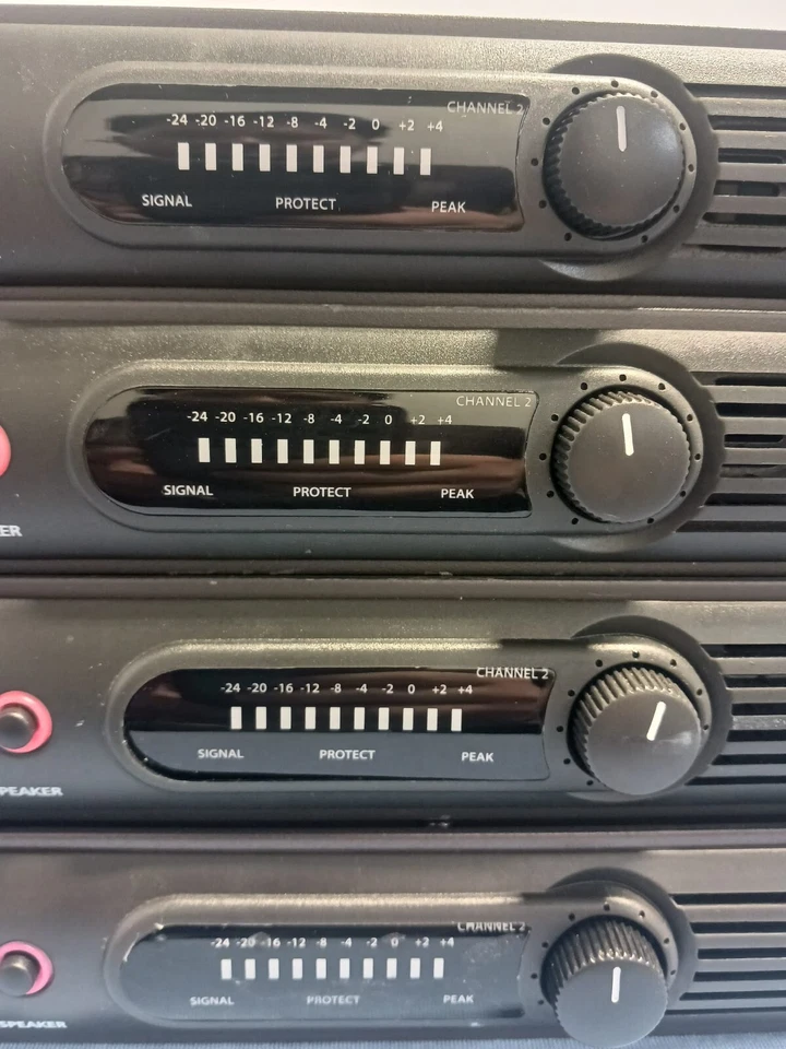 *LOTE DE 4* Amplificador de Potencia Estéreo Samson Servo 120a 2 Canales Foto 4 de 4