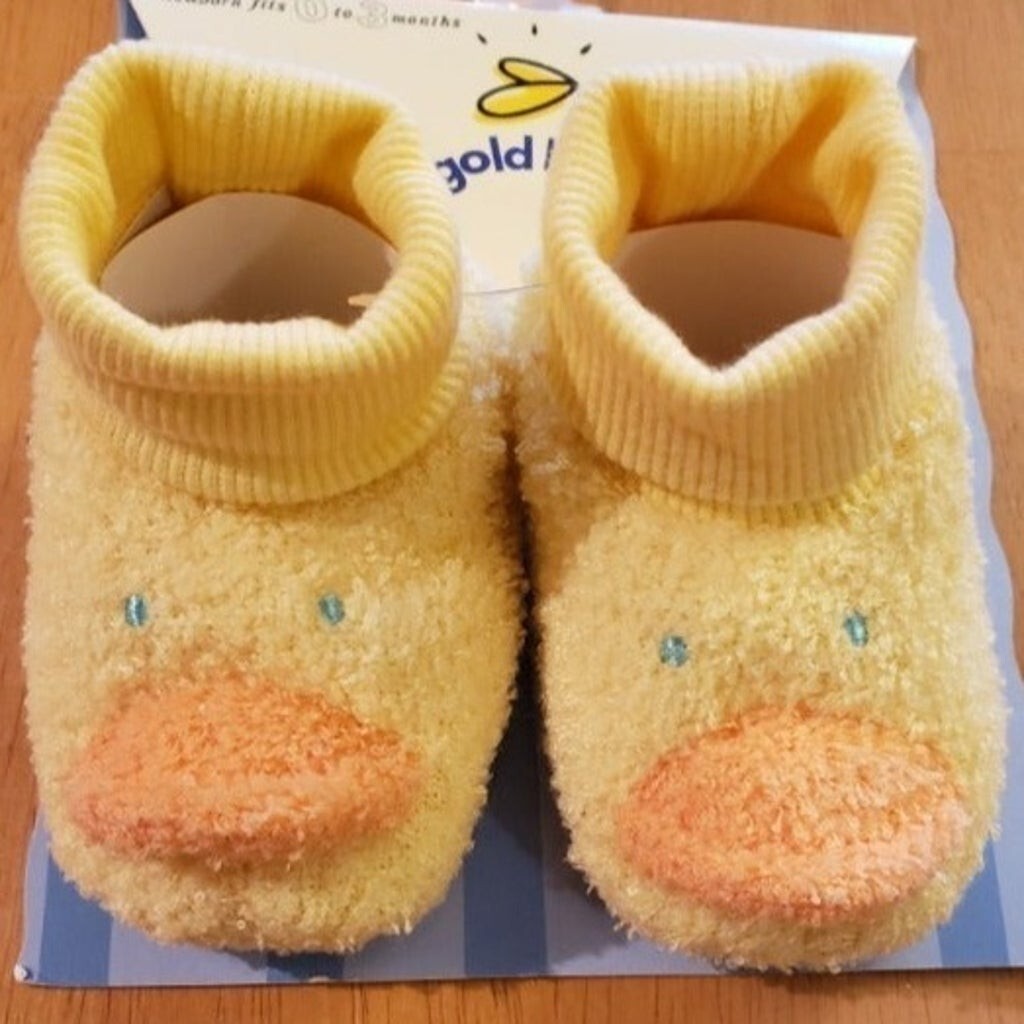 Gold Bug Baby Slippers - 16 Pairs (Wholesale Pricing)