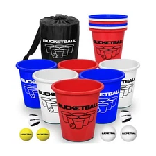 BucketBall - USA Edition - Combo Pack - Ultimate Beach, Pool, Yard, Camping, ...