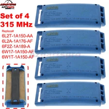 6L2T-1A150-AA For Ford Mercury Lincoln Mazda TPMS Tire Pressure Sensor Set of 4