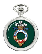 Ffestiniog Railway Crest Pocket Watch