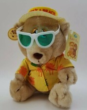 Vintage Plush Russ LUV PETS BEAR Life's a Beach Tag Attached