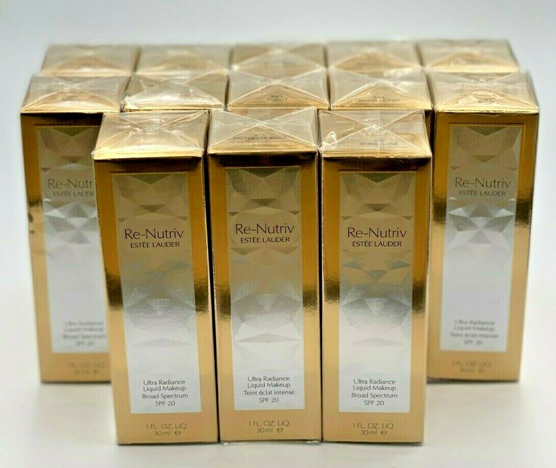 Estee Lauder Re-Nutriv Ultra Radiance Liquid Makeup SPF 20~1 oz