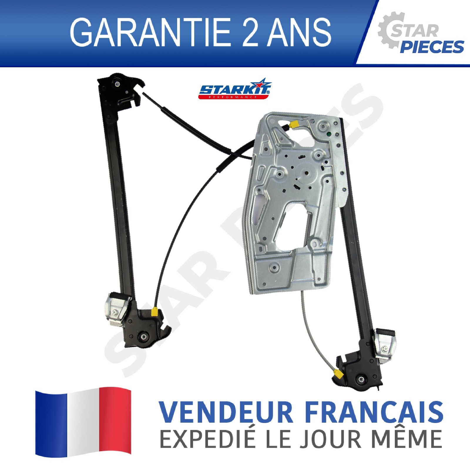 Lève-vitre avant gauche BMW E39 électrique mécanisme vitre conducteur Série 5 Berline Touring