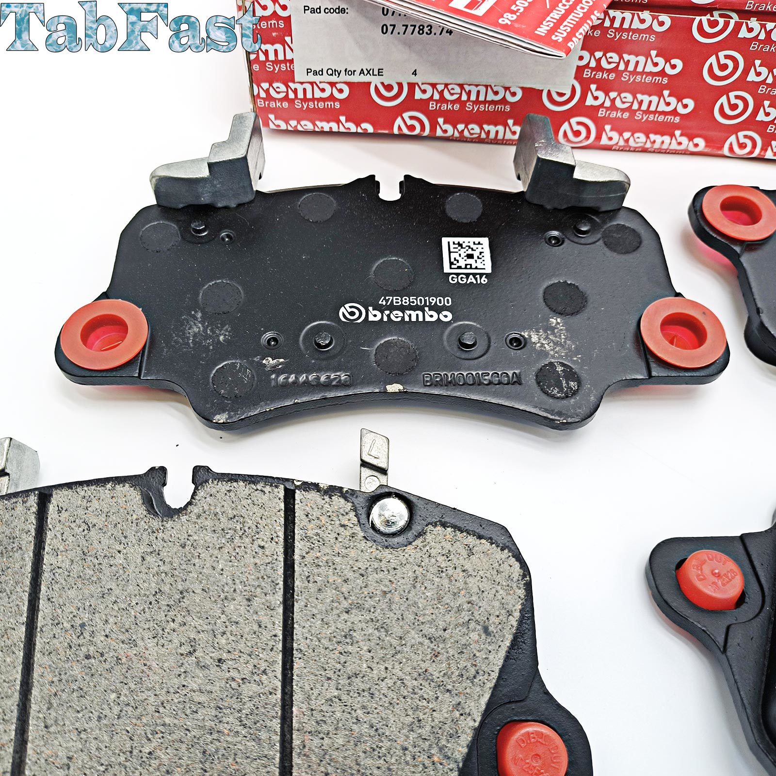 🚚70003826 Ferrari 488 GTB 488Spider, 488 Pista Front Brake Pad Kit With Sensors
