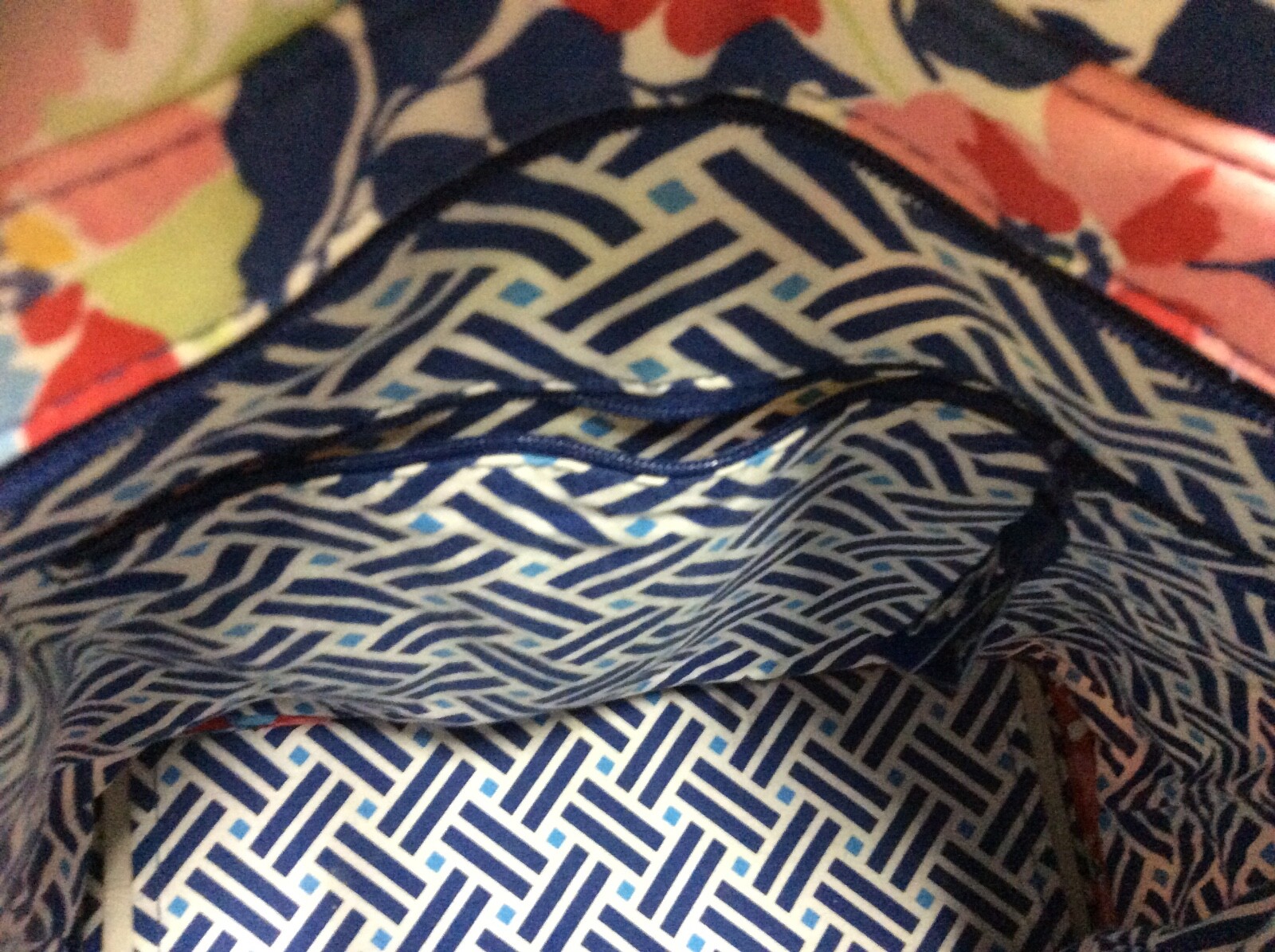 Vera Bradley Patchwork Pliable Floppy Bucket Tote… - image 4