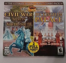 Hidden Mysteries Civil War/Buckingham Palace PC, 2008 computer game
