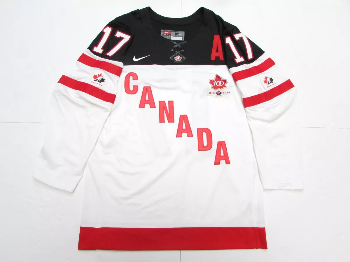 CONNOR McDAVID TEAM CANADA BLACK NIKE HOCKEY JERSEY