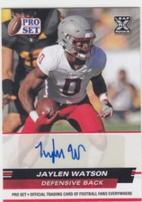 2022 Jaylen Watson Leaf Pro Set ROOKIE AUTO - JW3 Kansas City KC Chiefs RC