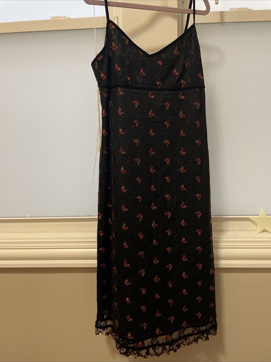 Betsey Johnson Lace Flower Dress Small