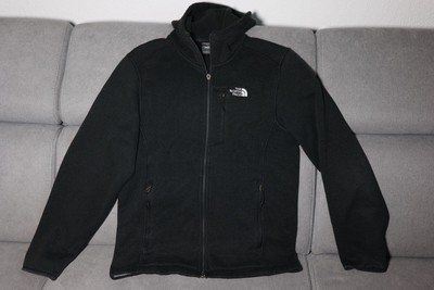 The North Face S Herren Full Zip Fleece Knit Jacke mit Kapuze Strick Fleece