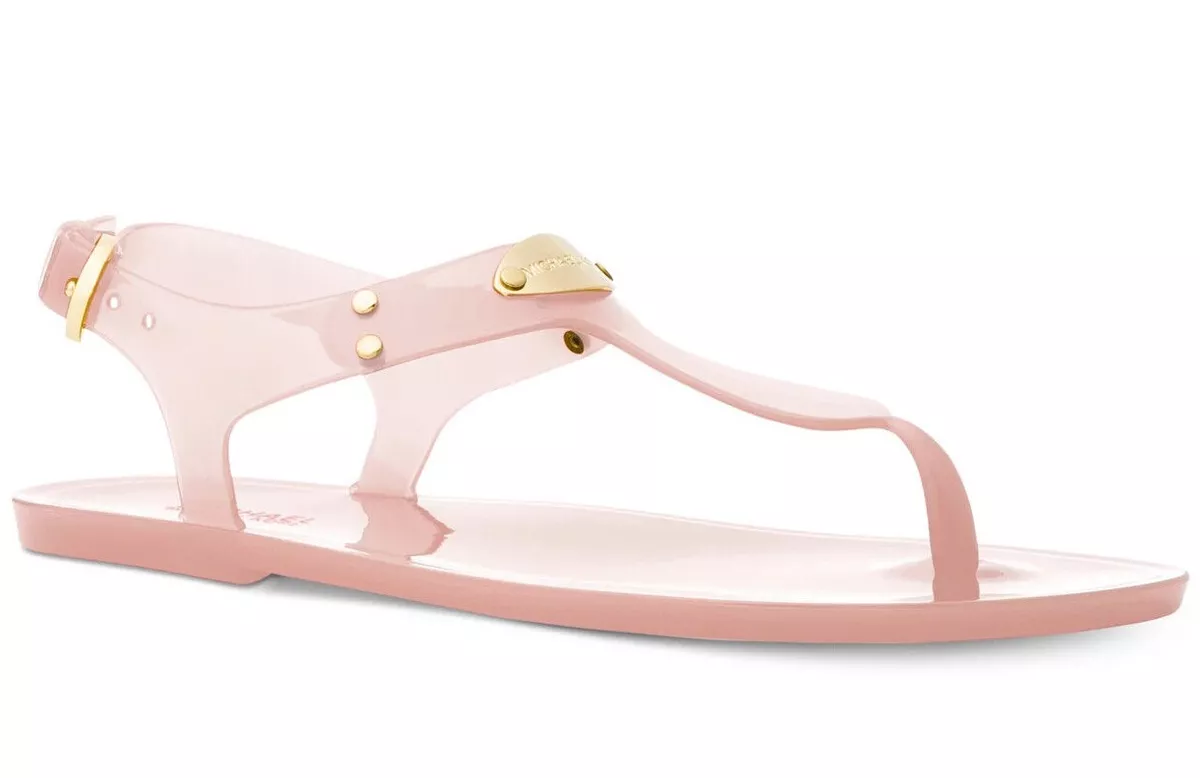 Michael kors 2024 white jelly sandals Michael kors 2024 white jelly sandals
