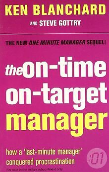 On-time, On-target Manager (The One Minute Manager) von ... | Buch | Zustand gut