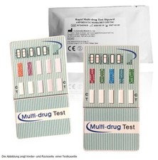 1x CIBIO Multi 7 - Schnelltest auf 7 Drogen: AMP BZO COC MDMA MET OPI THC