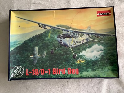 Roden 619 1:32 Cessna L-19/0-1 Bird Dog + Specials (EY114-41K2/4/1)
