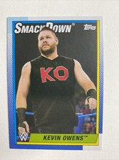 2021 Topps Heritage Kevin Owens WWE Wrestling Card 1990 #62 WWF ROH Kevin Steen