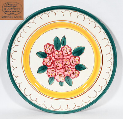 Stangl Pottery Salad Plate Mountain Laurel 8 1/4''