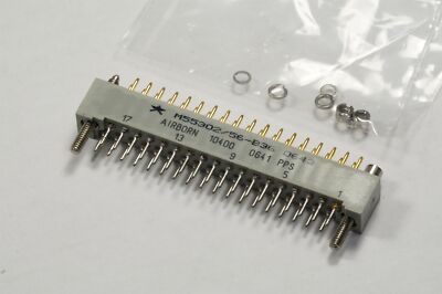 M55302/56B36 Airborn PCB Connector 36 Position 2 Row Straight Gold Fixed Jackset