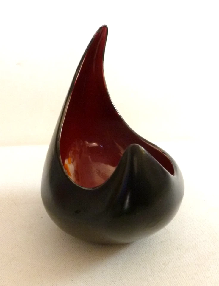 MIDWINTER POTTERY Abstract biomorphic form 1950's VASE RARE! - Image 3 of 4