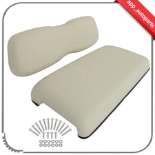 White Golf Cart Front Cushion Set Fit For Club Car DS
