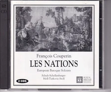Francois Couperin - Les Nations - European Baroque (2 CD Set, 1995) MHS