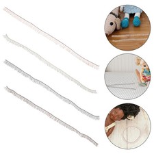 4 Pcs Simulated Faux Doll Eyelashes Nylon Fake Eyelashes for Doll Supplies
