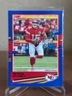2020 Panini Donruss - Photo Variation Patrick Mahomes II #1 Press Proof Blue