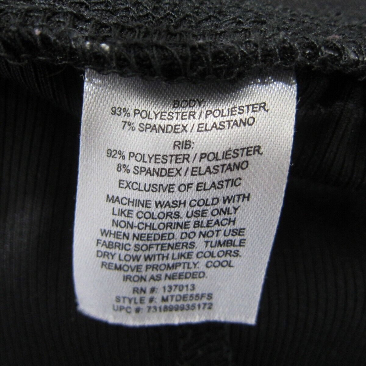 Marika Tek Black Lightweight Drawstring Cropped D… - image 9