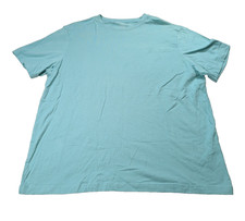 American Eagle Super Soft Tee Mens 2XL Turquoise Cotton Embroidered Logo Shirt