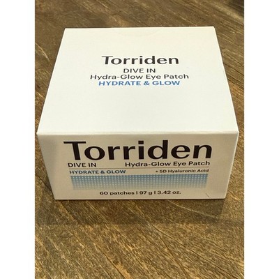 Torriden Dive In Hydra-Glow Eye Patches (60ea) - NEW